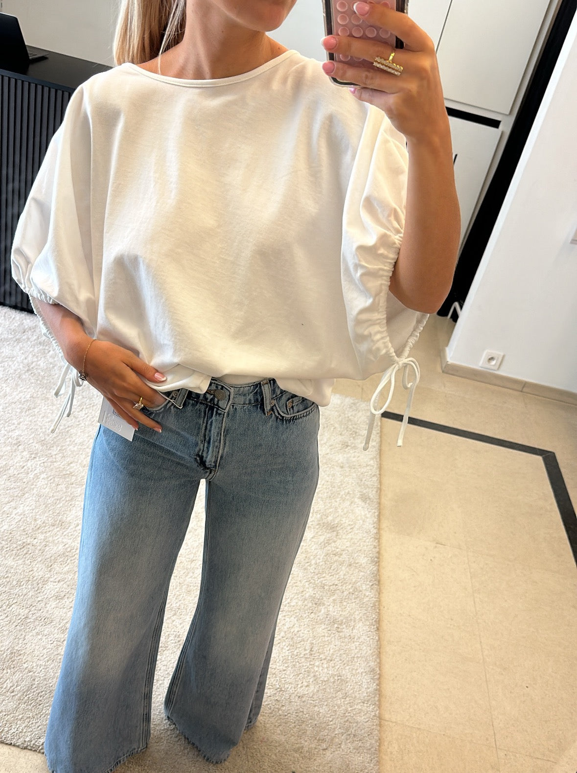 Lia shirt - open back