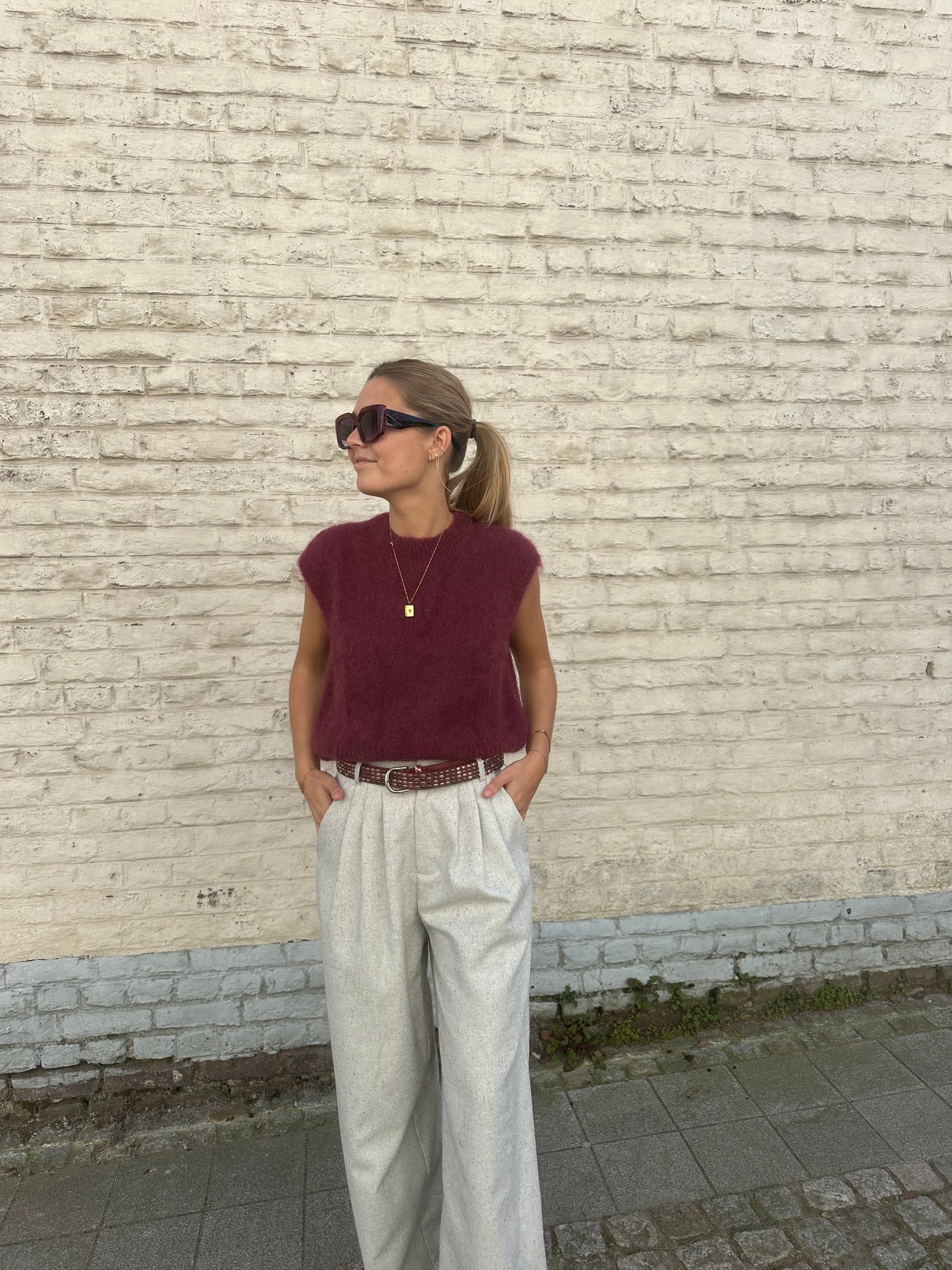 Grey pants