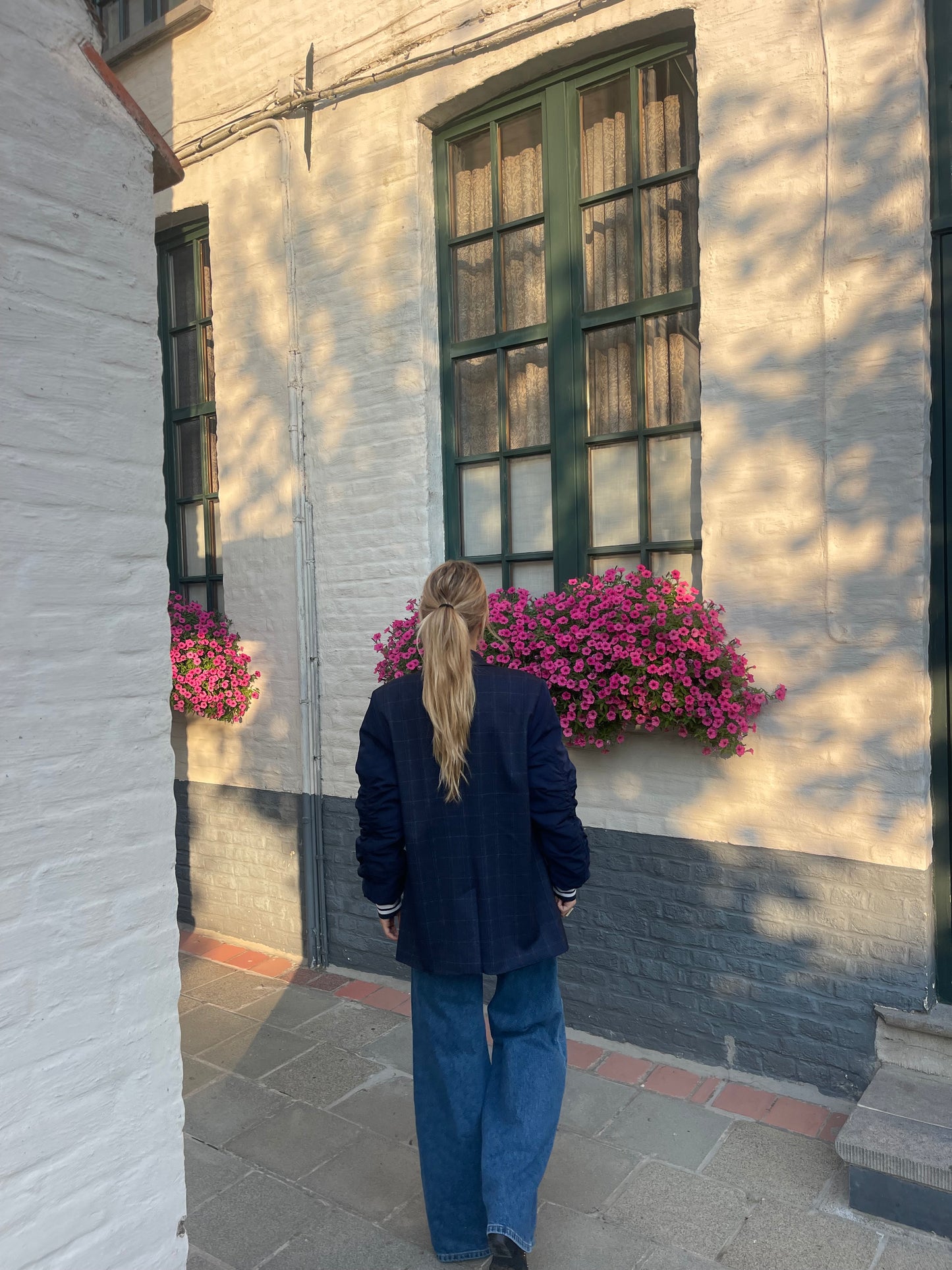 Oversized blazer - Dark Blue