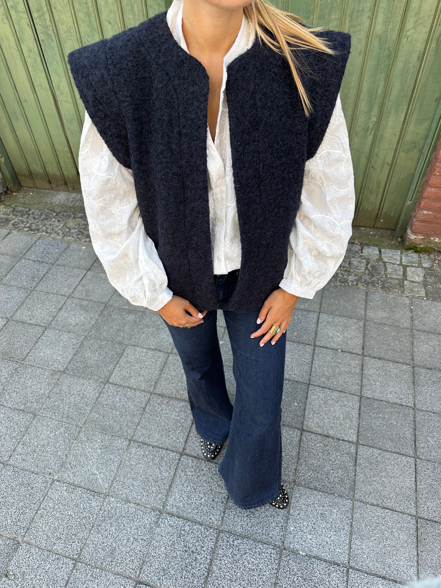 Navy jacket