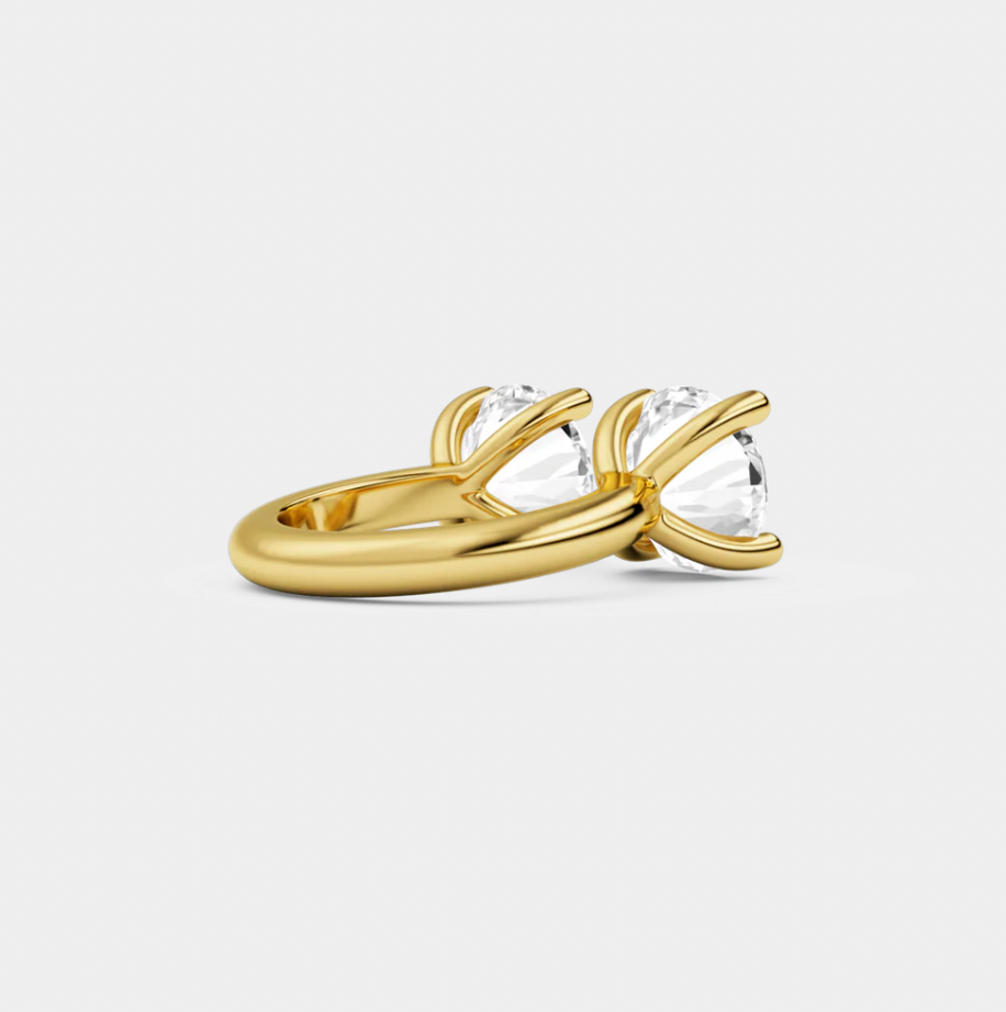 Double diamond ring