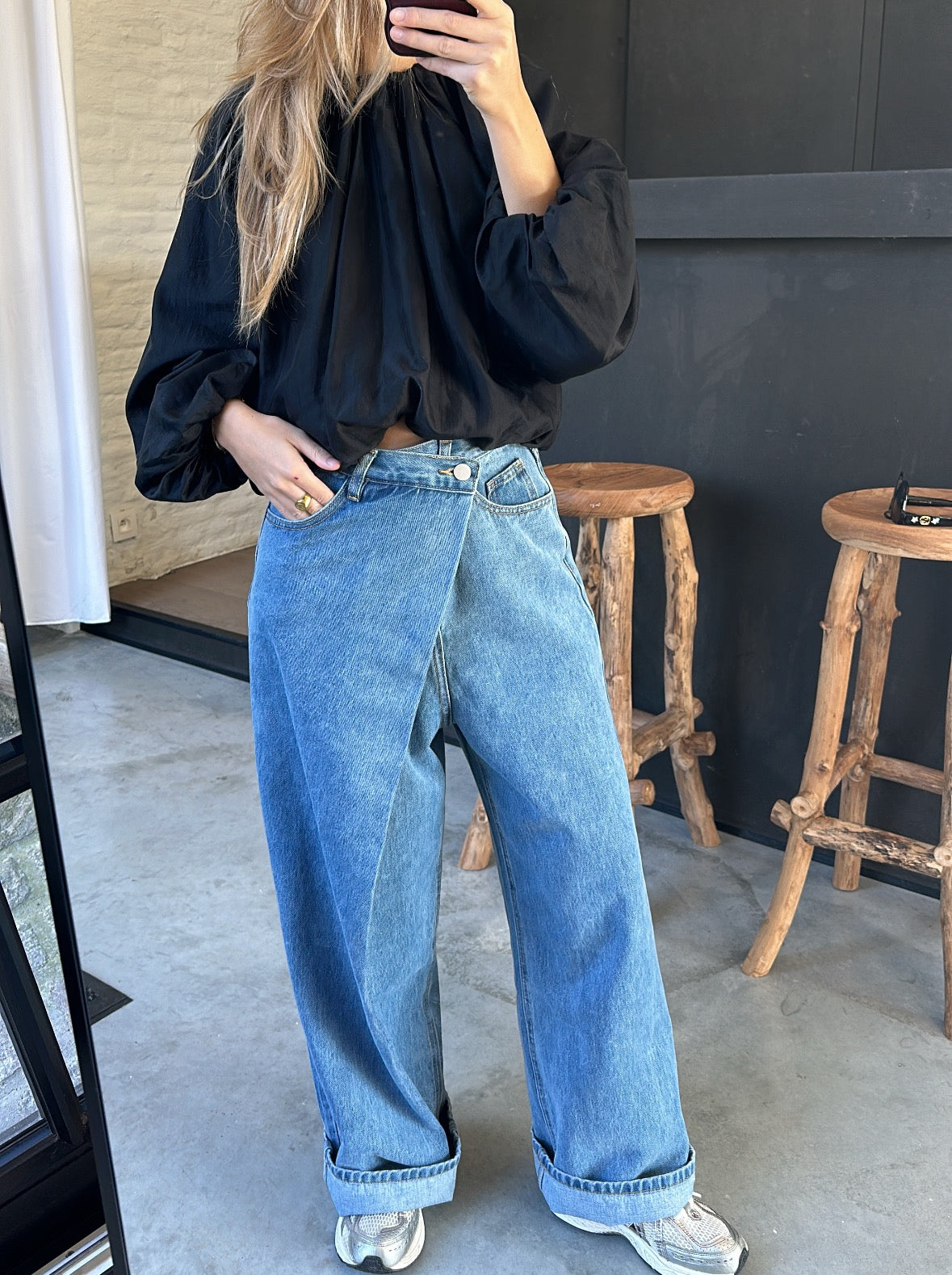 Wide jeans