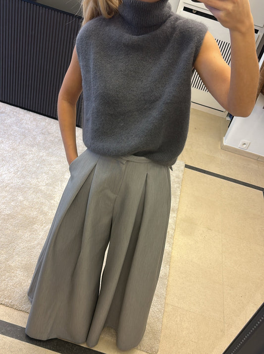 Turtleneck knit - grey