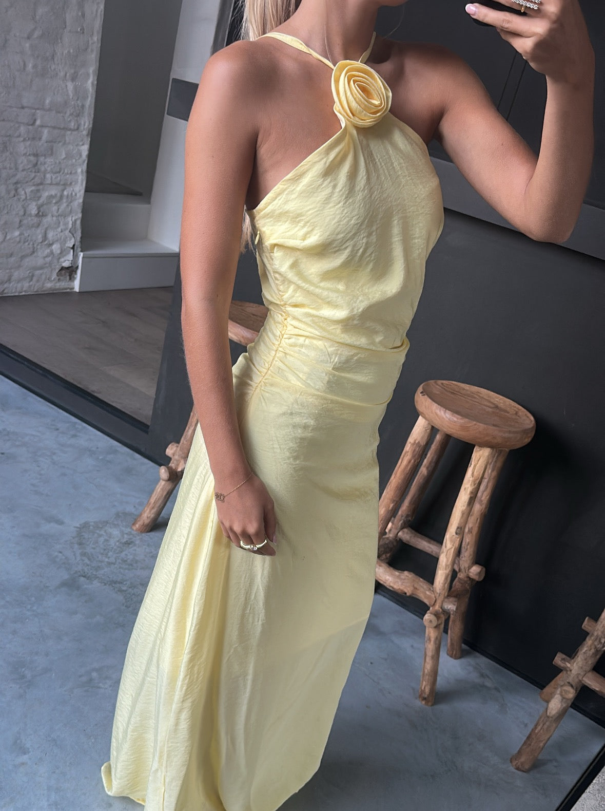 Yellow dress