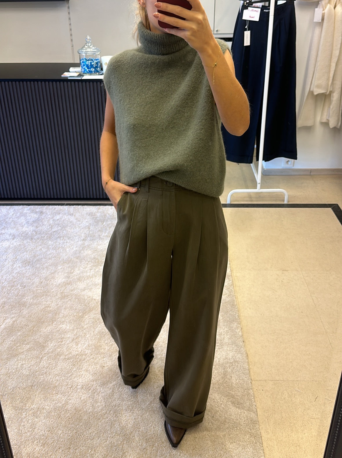 Ella pants - Khaki