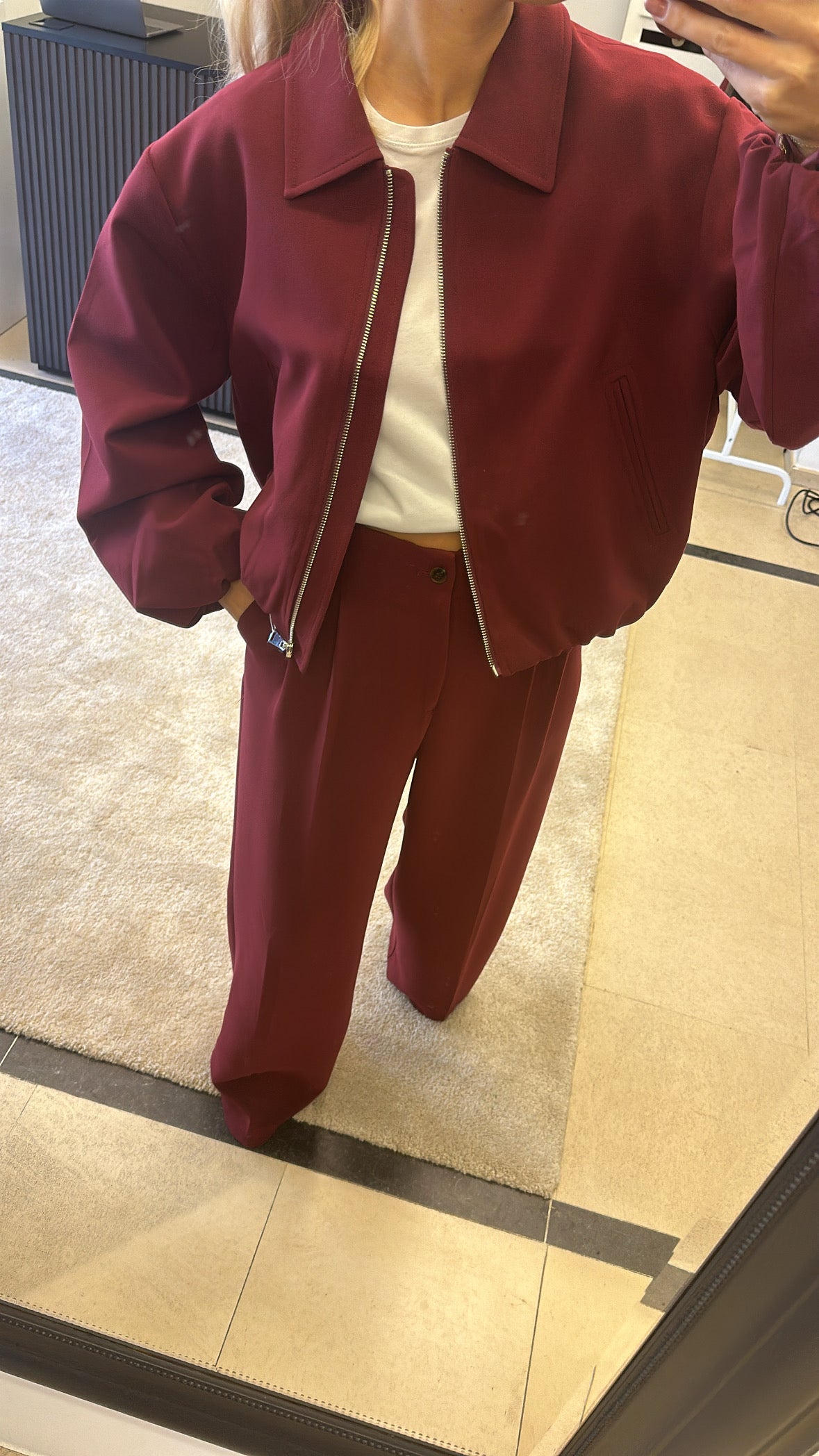 Mia pants - bordeaux