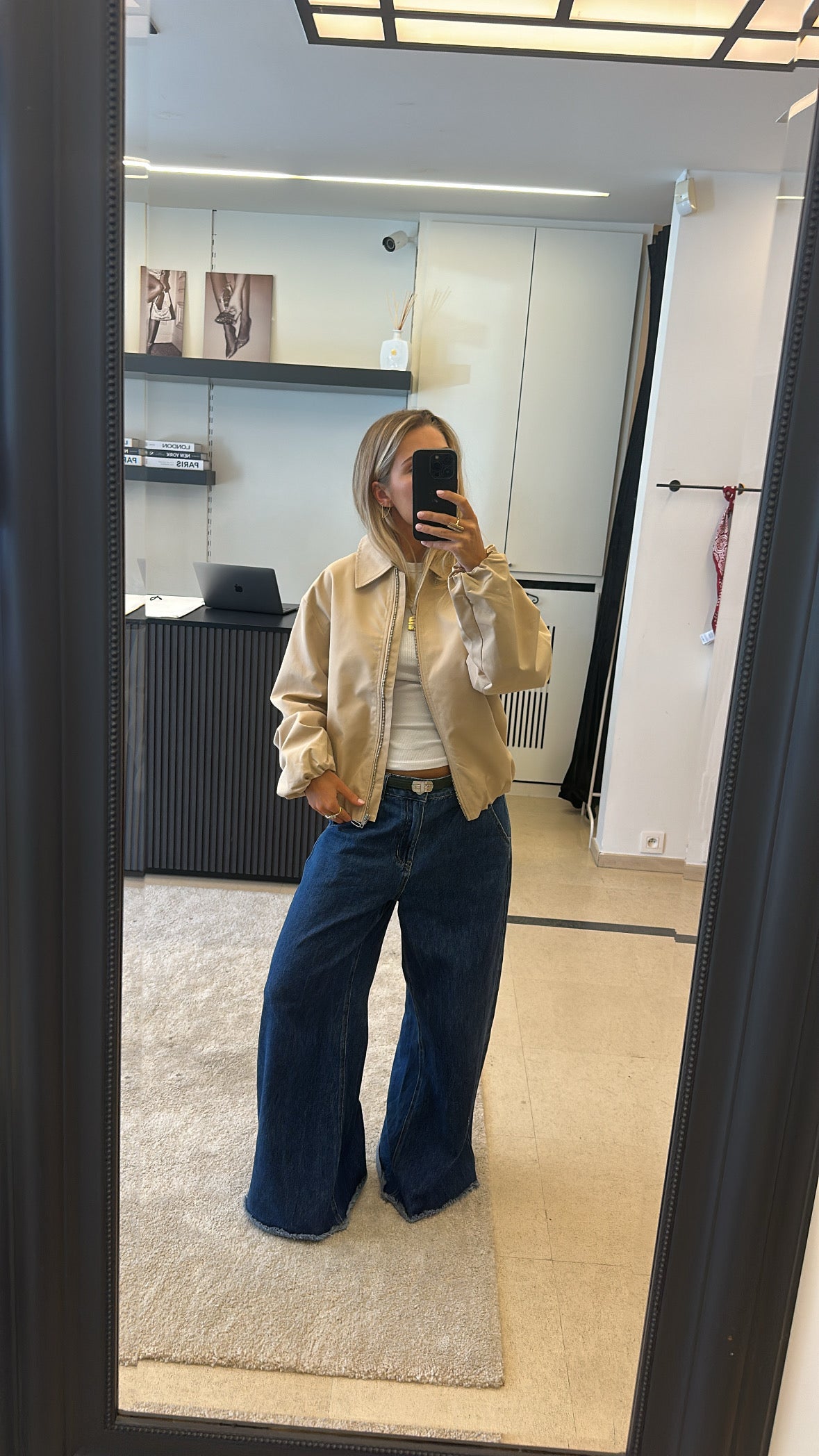 Bomber jacket - Beige