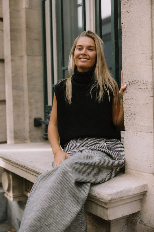 Turtleneck sweater - Black