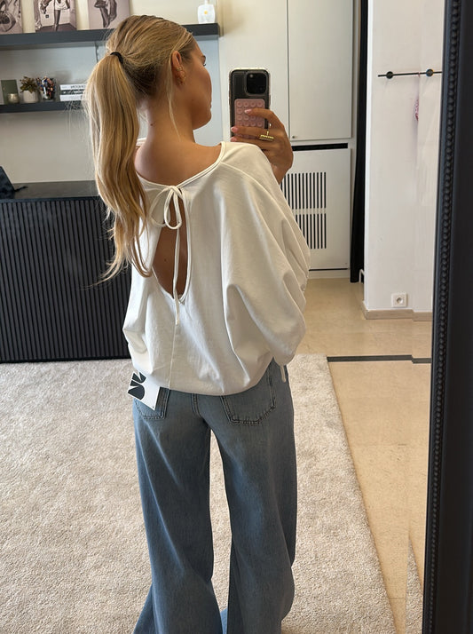 Lia shirt - open back
