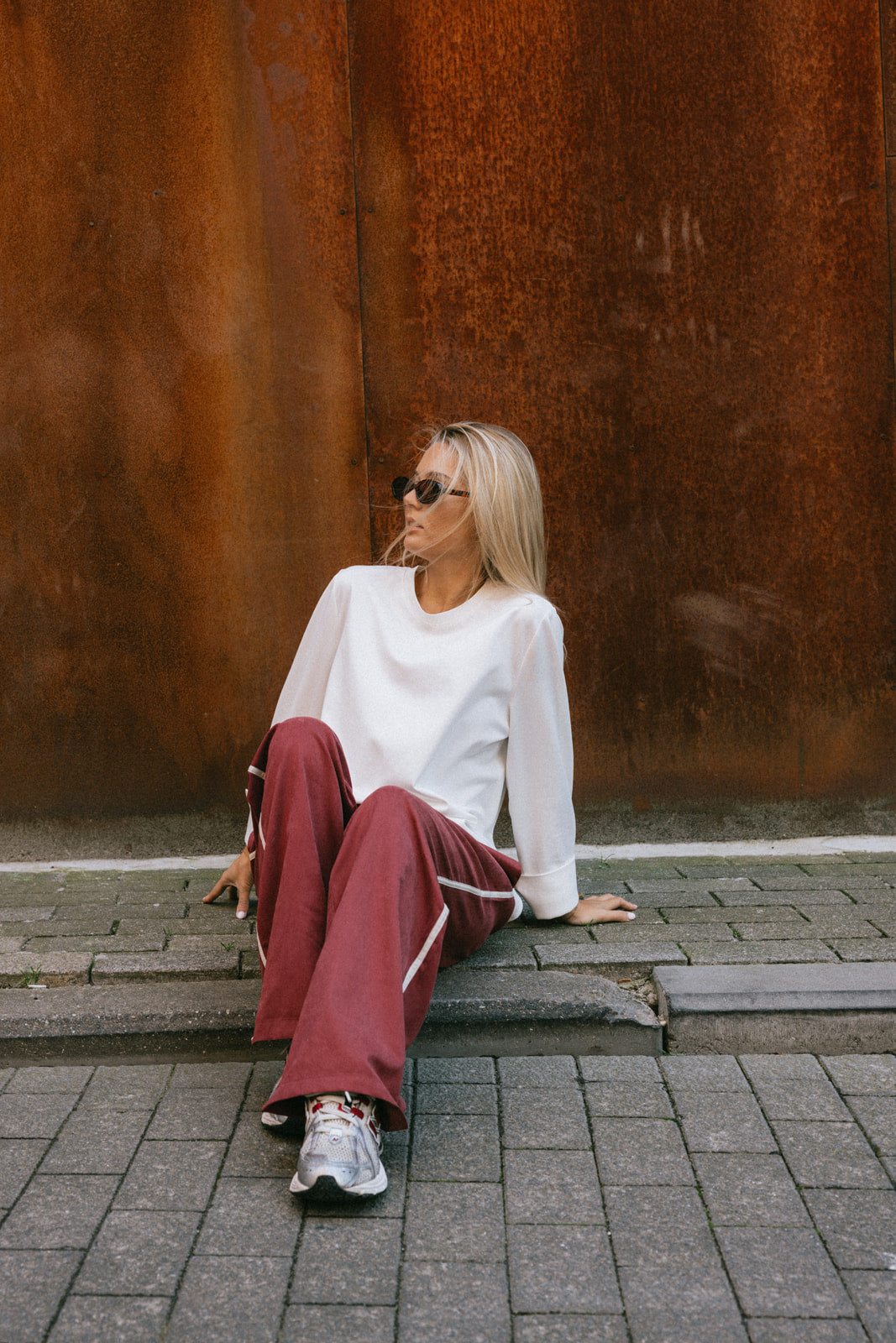 Emmy pants - bordeaux