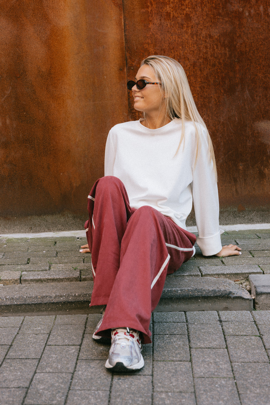 Emmy pants - bordeaux