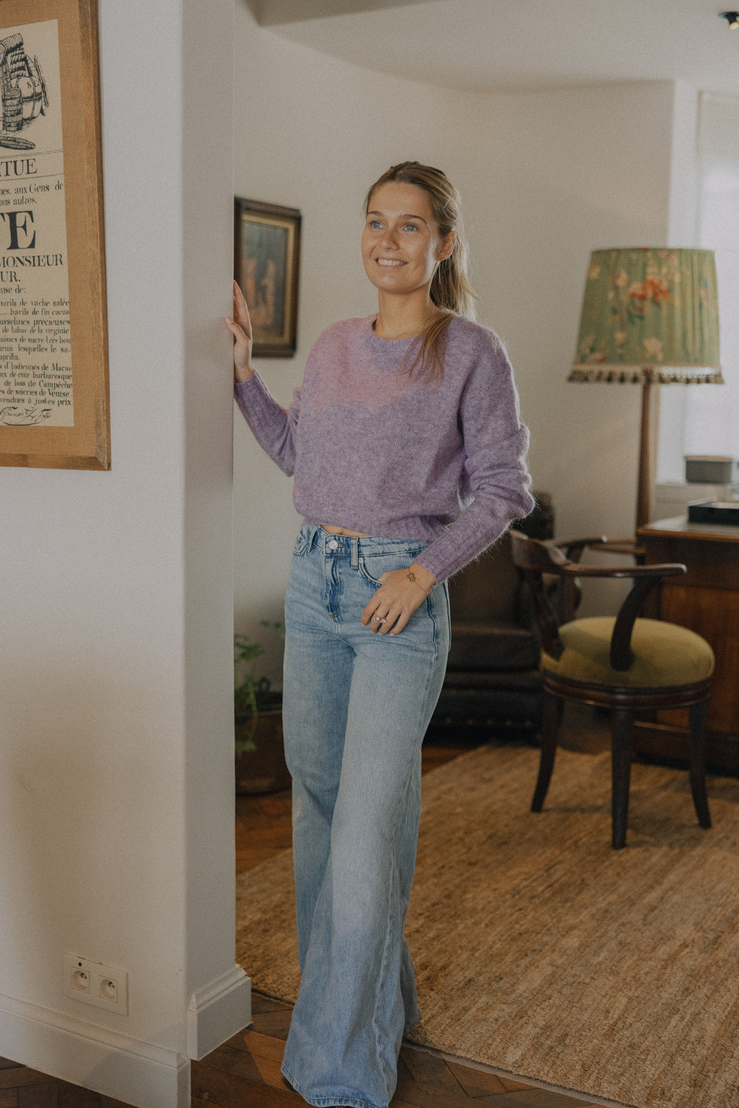 Emy knit - purple