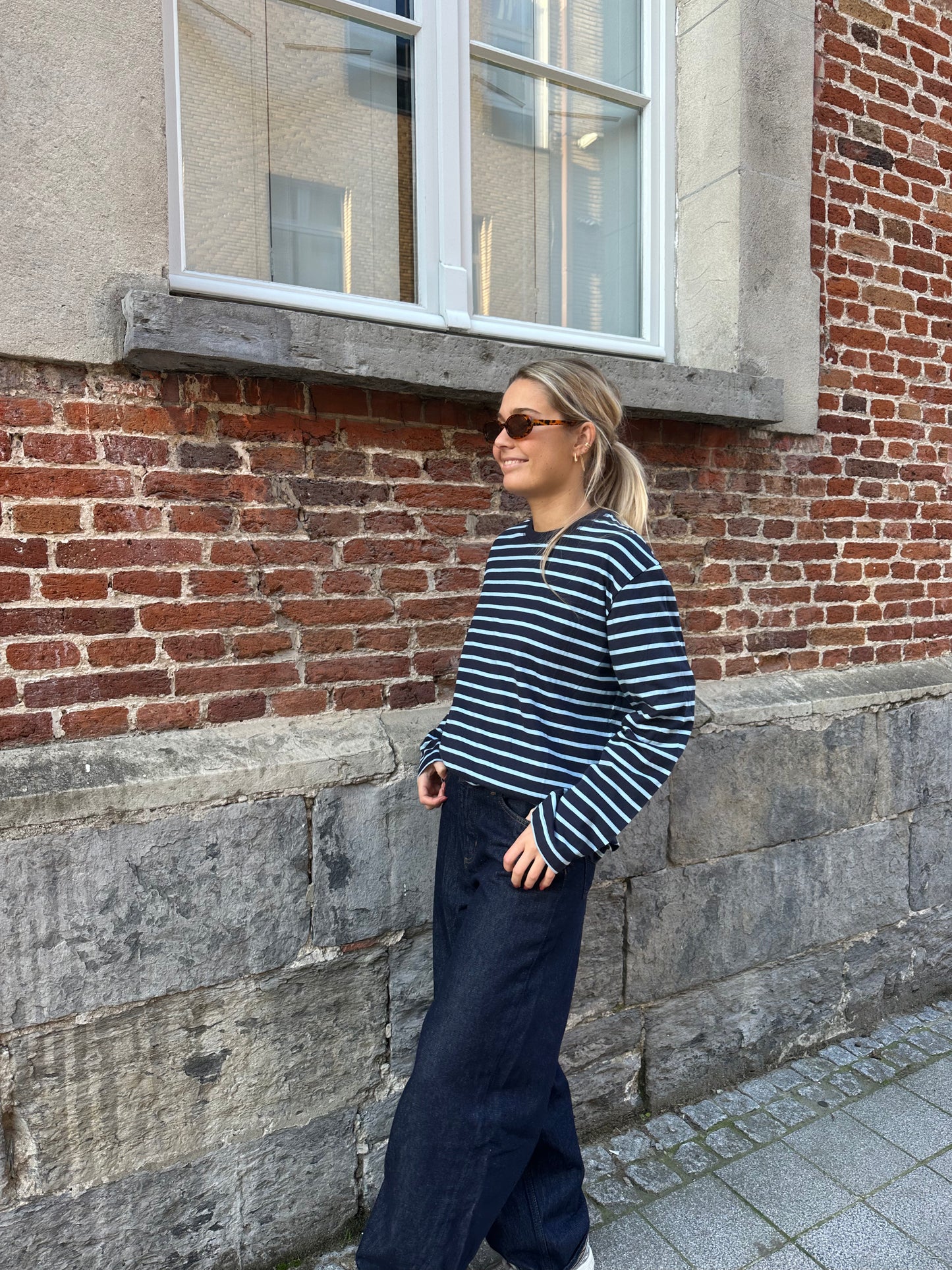 Longsleeve - Navy/blue