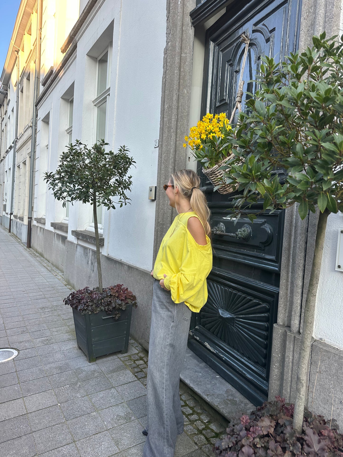 Nina shirt - yellow
