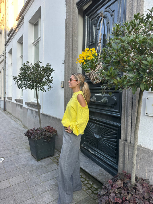 Nina shirt - yellow