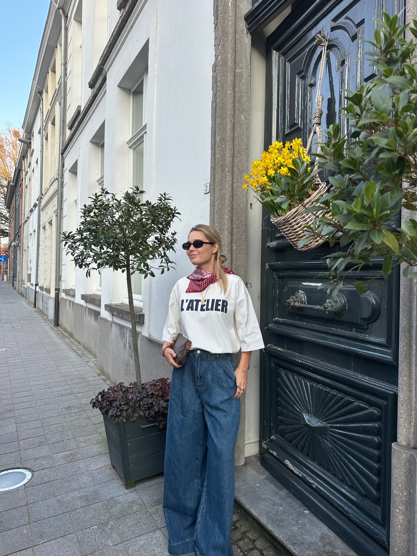 Wide lio jeans