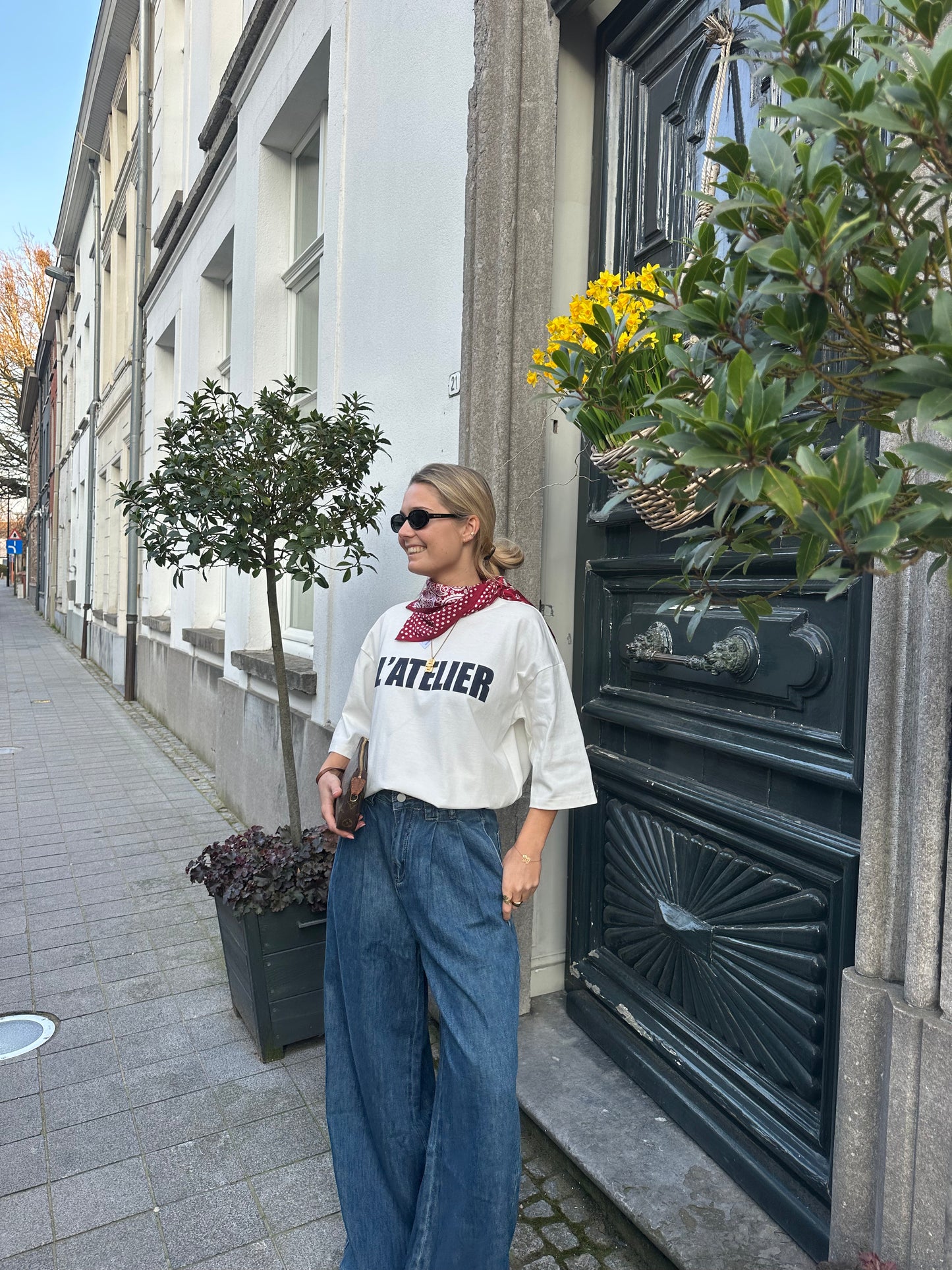 Wide lio jeans