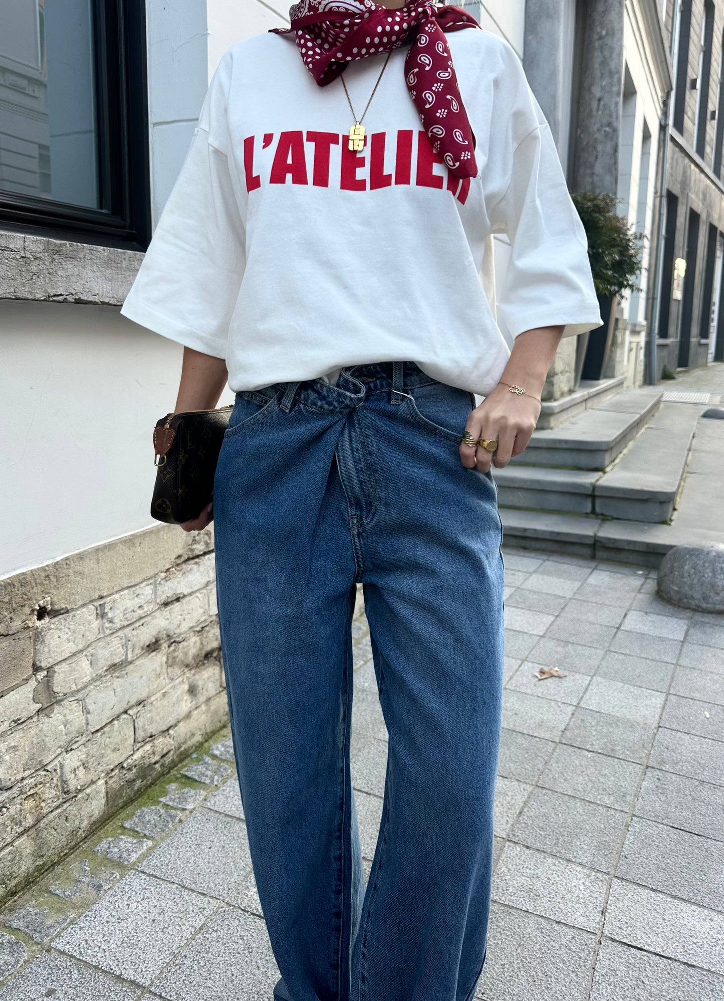 L'atelier shirt - red