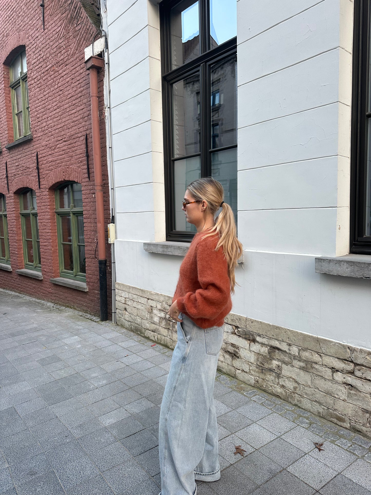 Pull mohair - roest