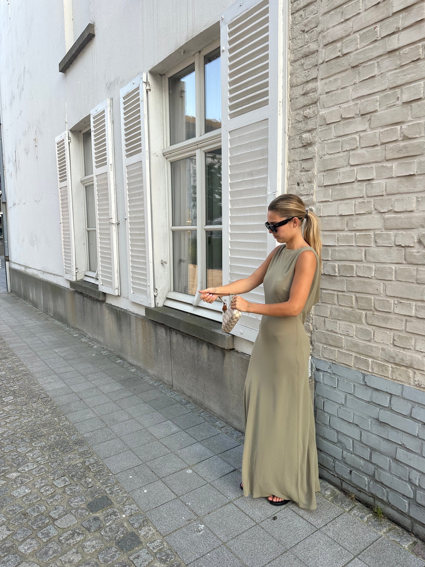 Emy Dress - Khaki