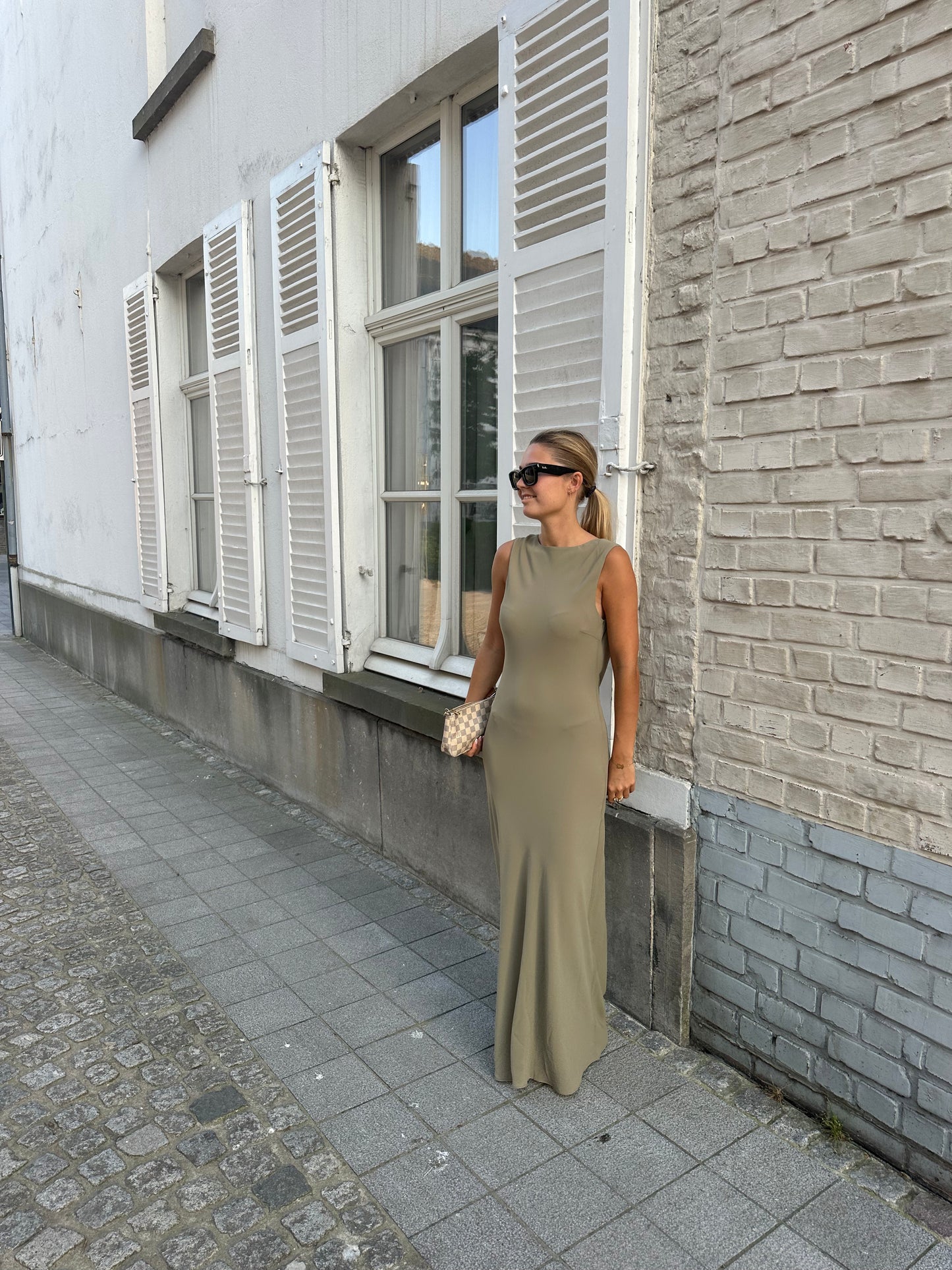 Emy Dress - Khaki