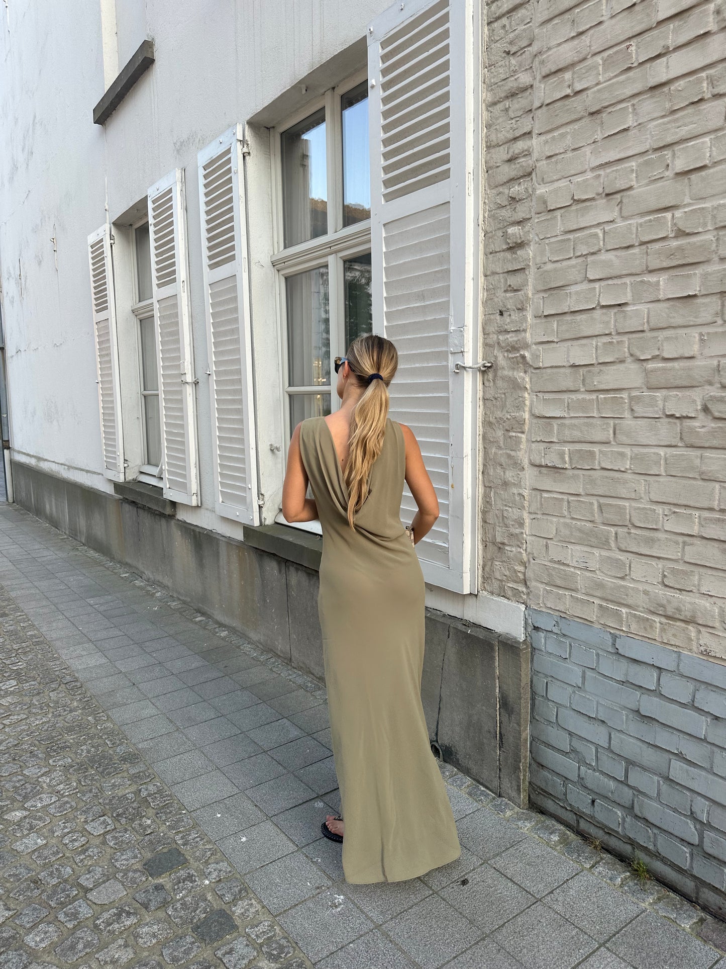 Emy Dress - Khaki