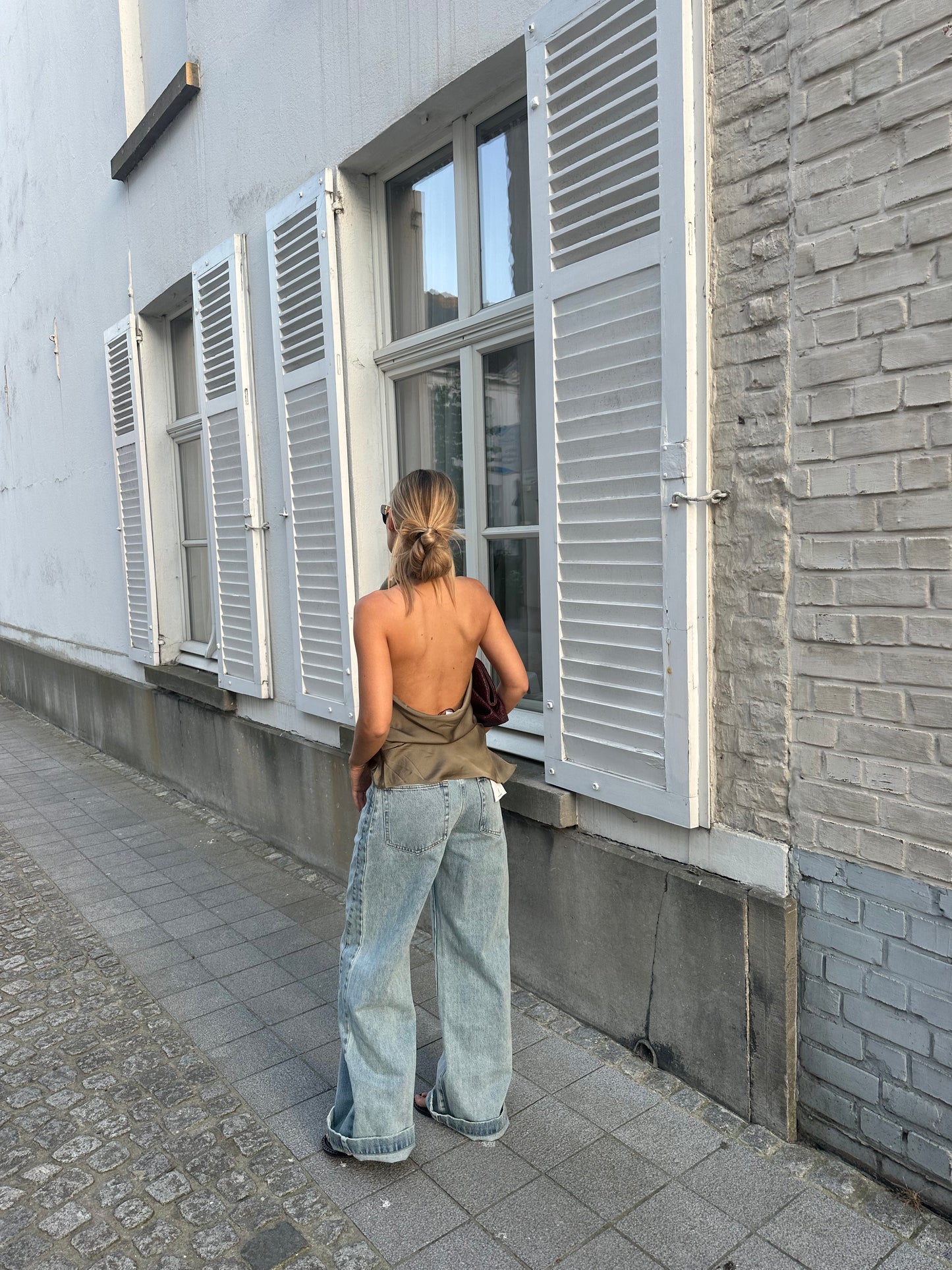 Marie top - Khaki