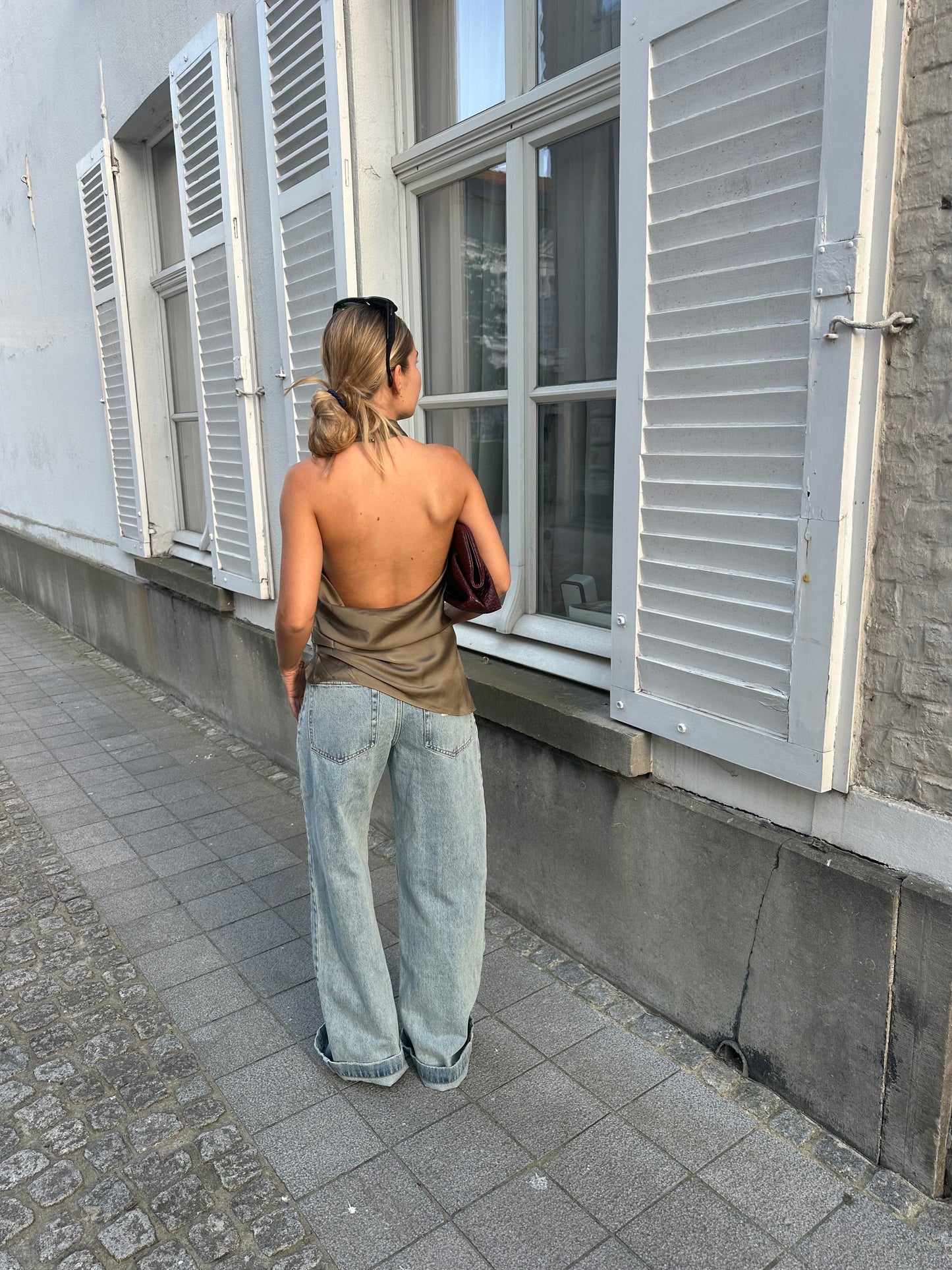 Marie top - Khaki