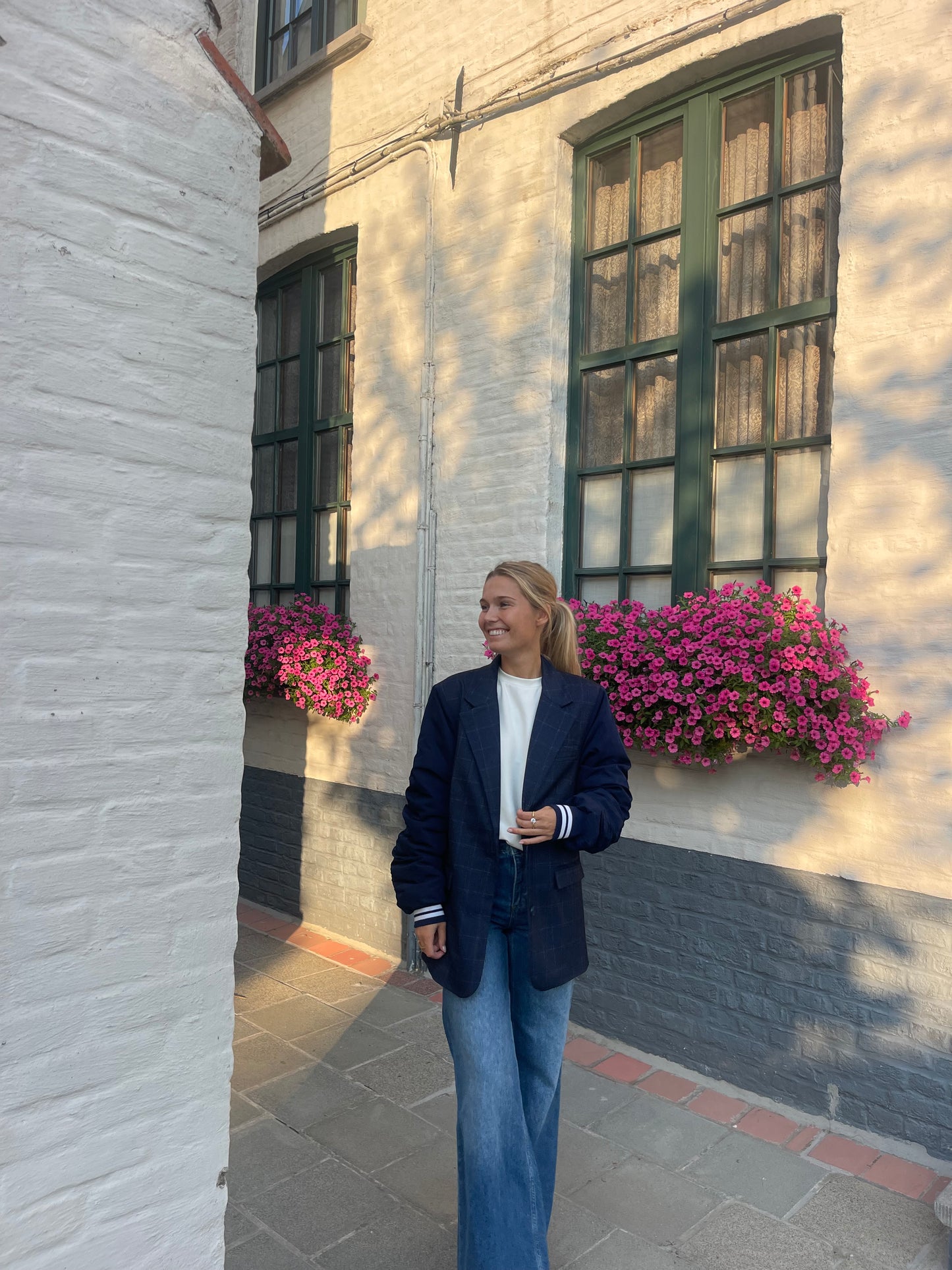 Oversized blazer - Dark Blue
