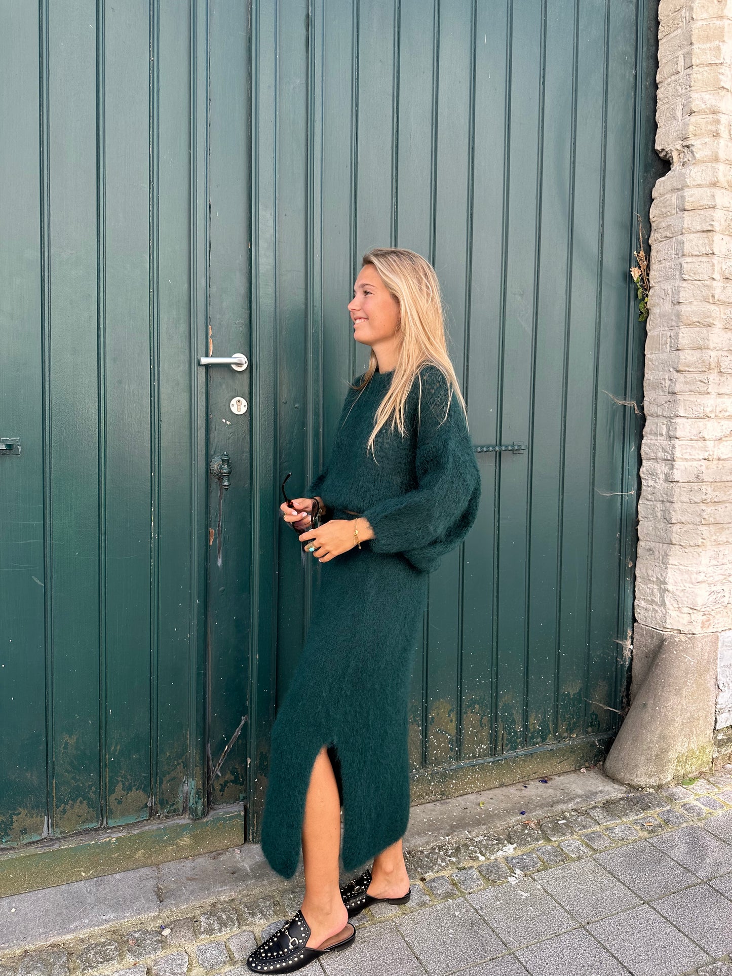 Mohair sweater - green