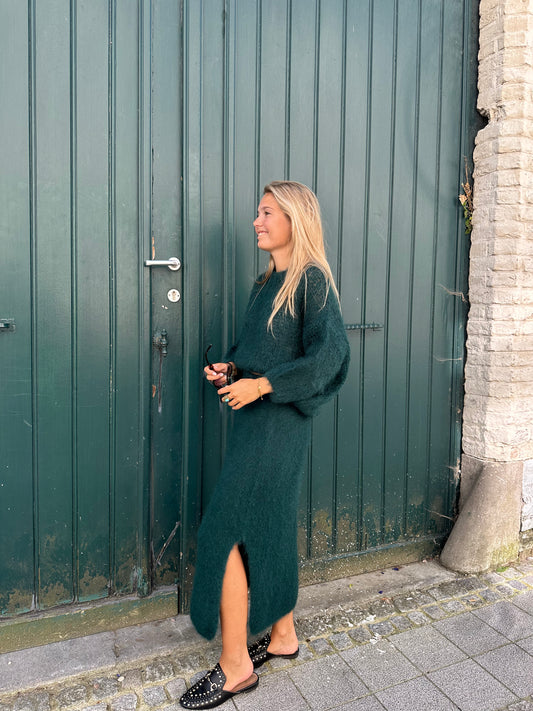 Mohair sweater - green