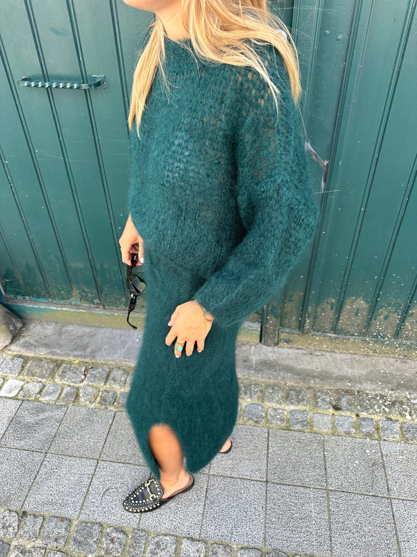 Mohair sweater - green