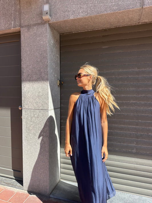 Blue dress