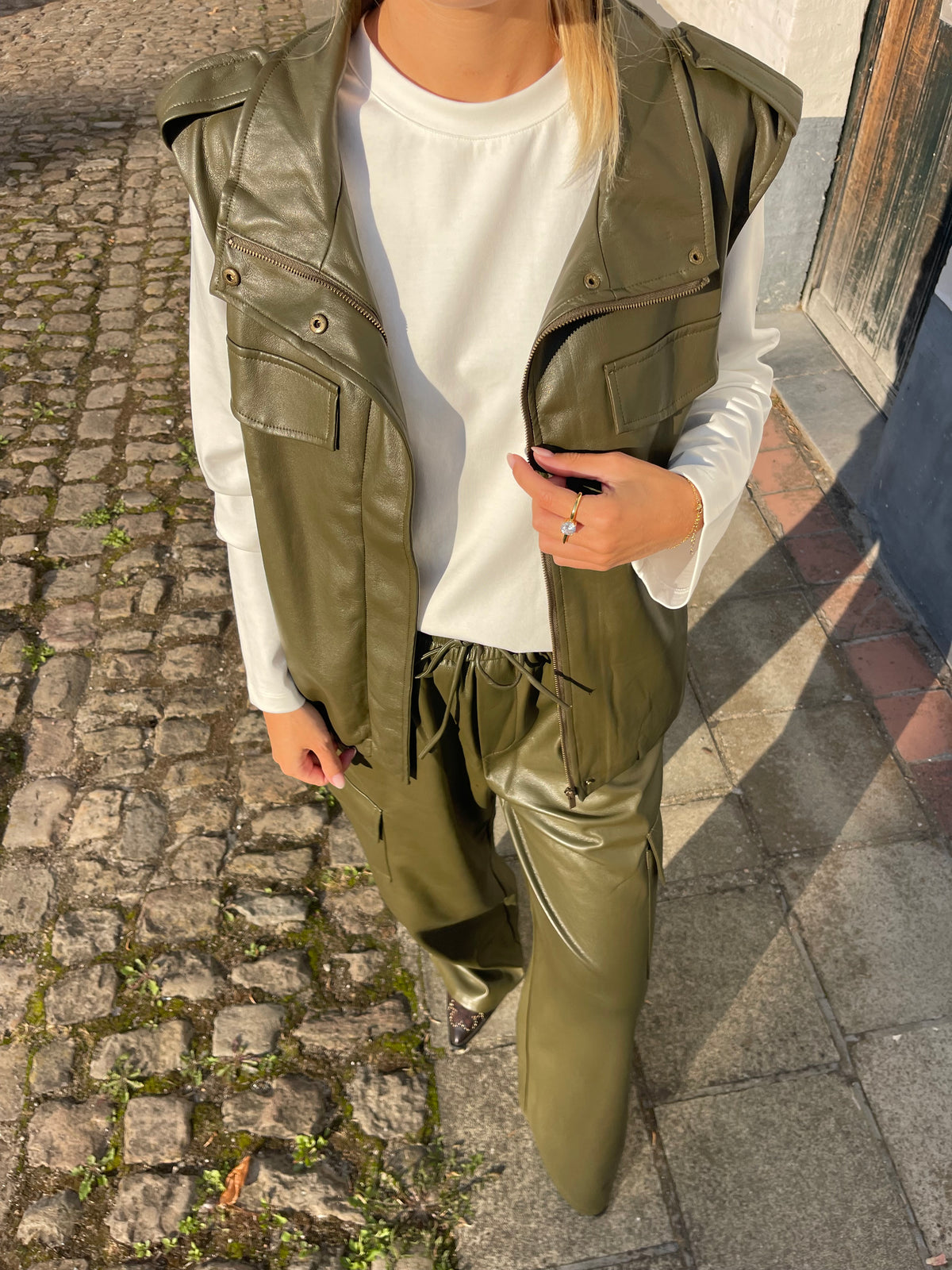 Fleur jacket - Dark olive