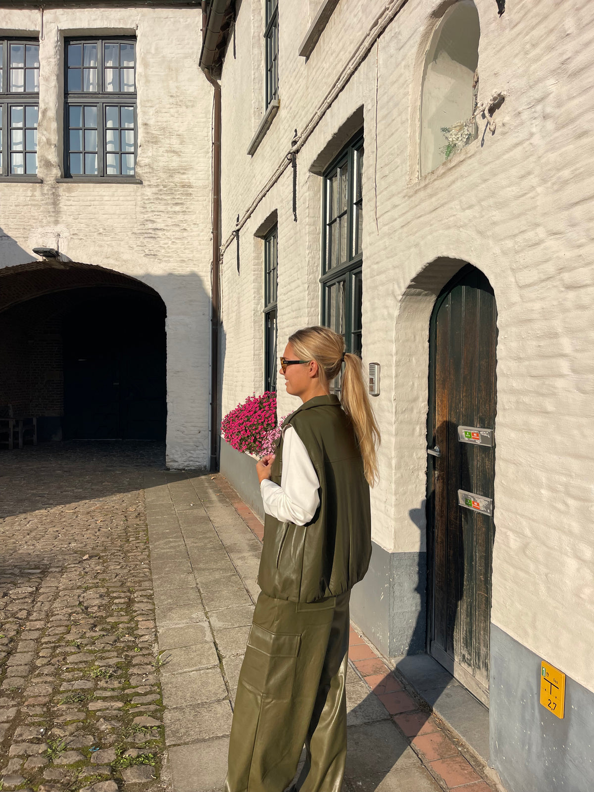 Fleur jacket - Dark olive
