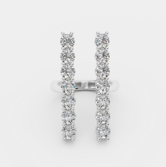 Iris diamond ring