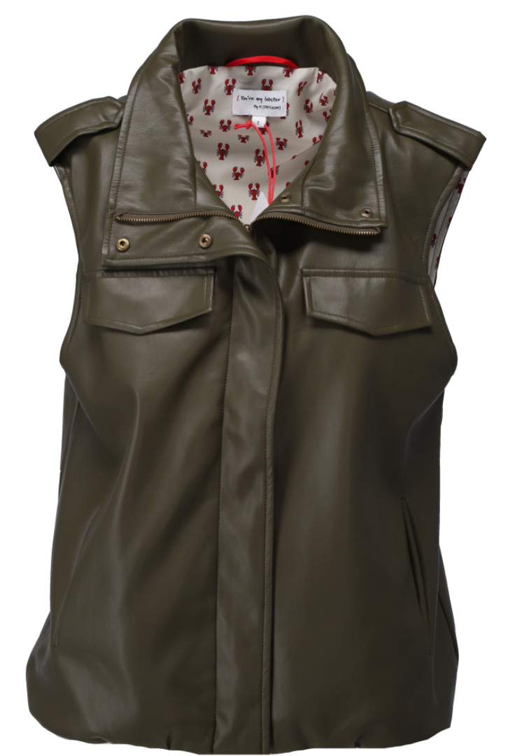 Fleur jacket - Dark olive